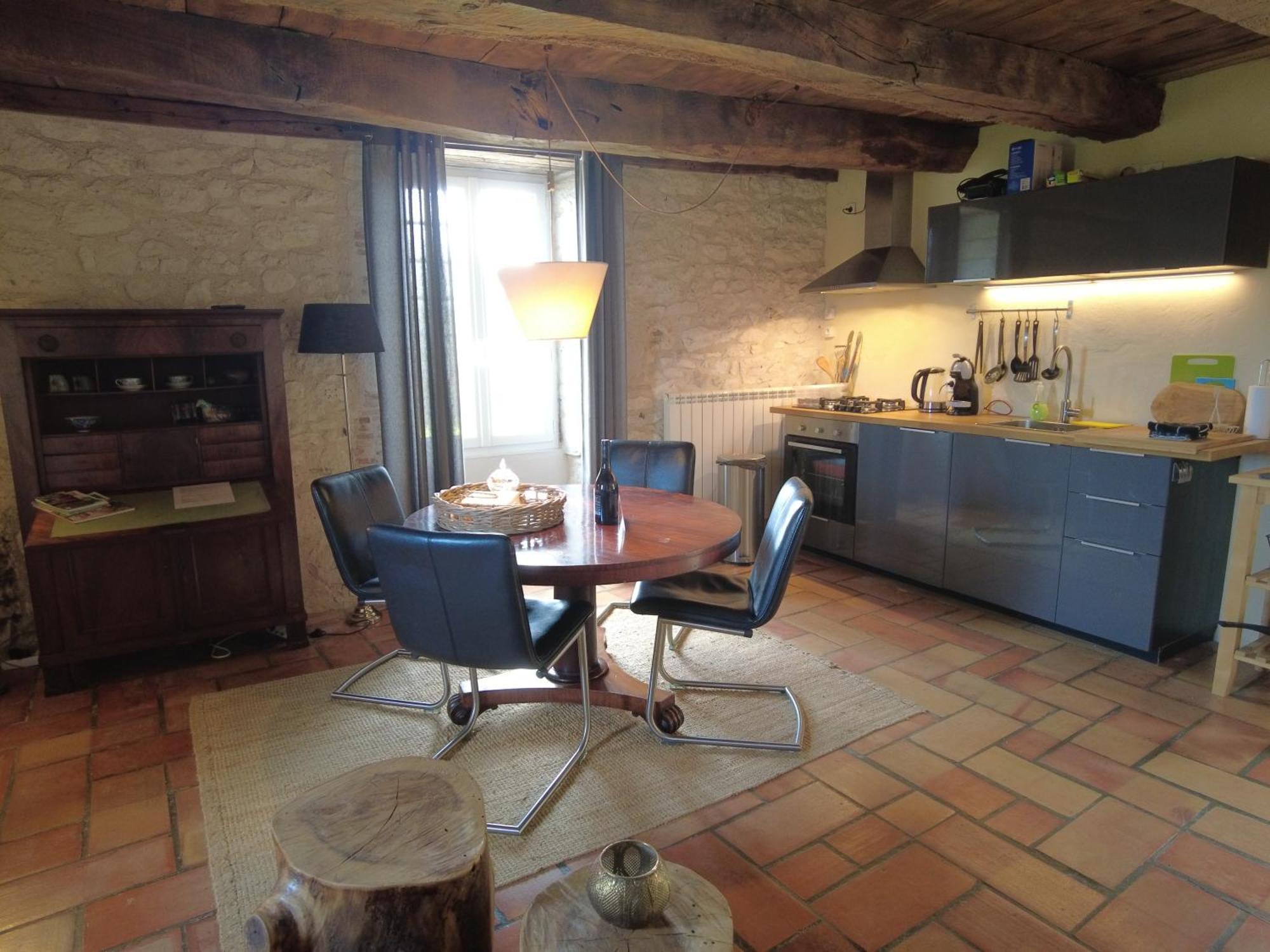 Bergerie Le Vieux Manoir Apartment Valeilles Bagian luar foto