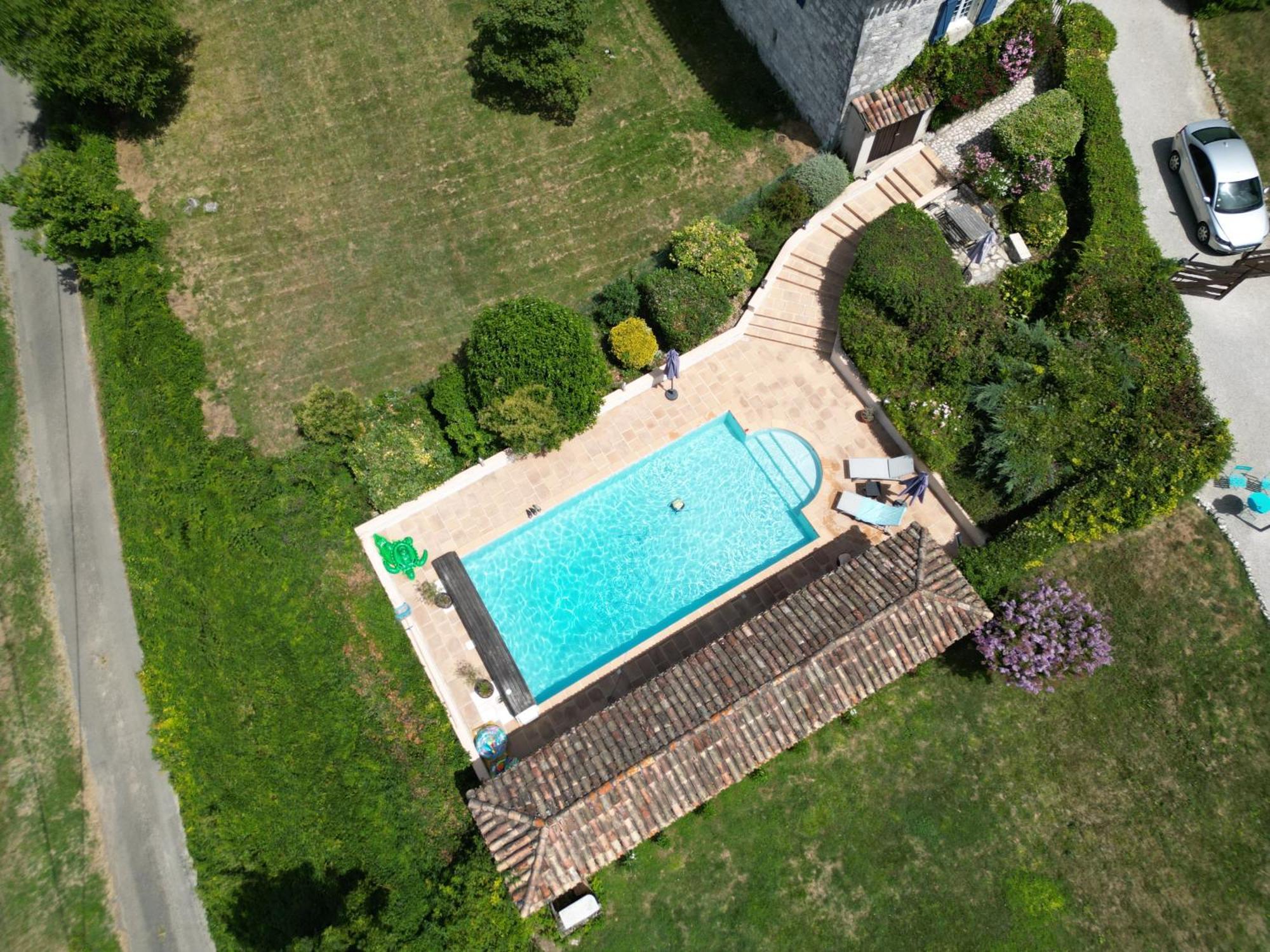 Bergerie Le Vieux Manoir Apartment Valeilles Bagian luar foto